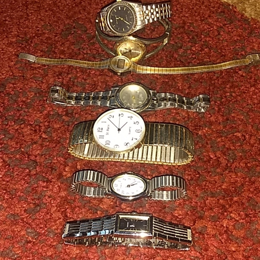 🤗AMAZING!/7 LOT MIXED WATCHES😍